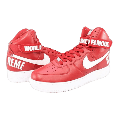 Nike Air Force 1 High Supreme World Famous Red