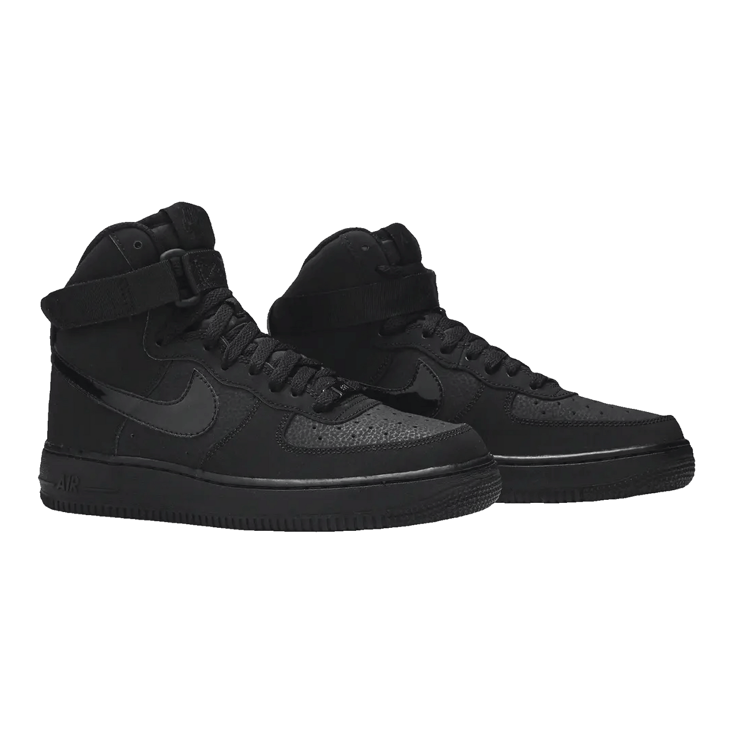 Nike Air Force 1 High Triple Black (GS)