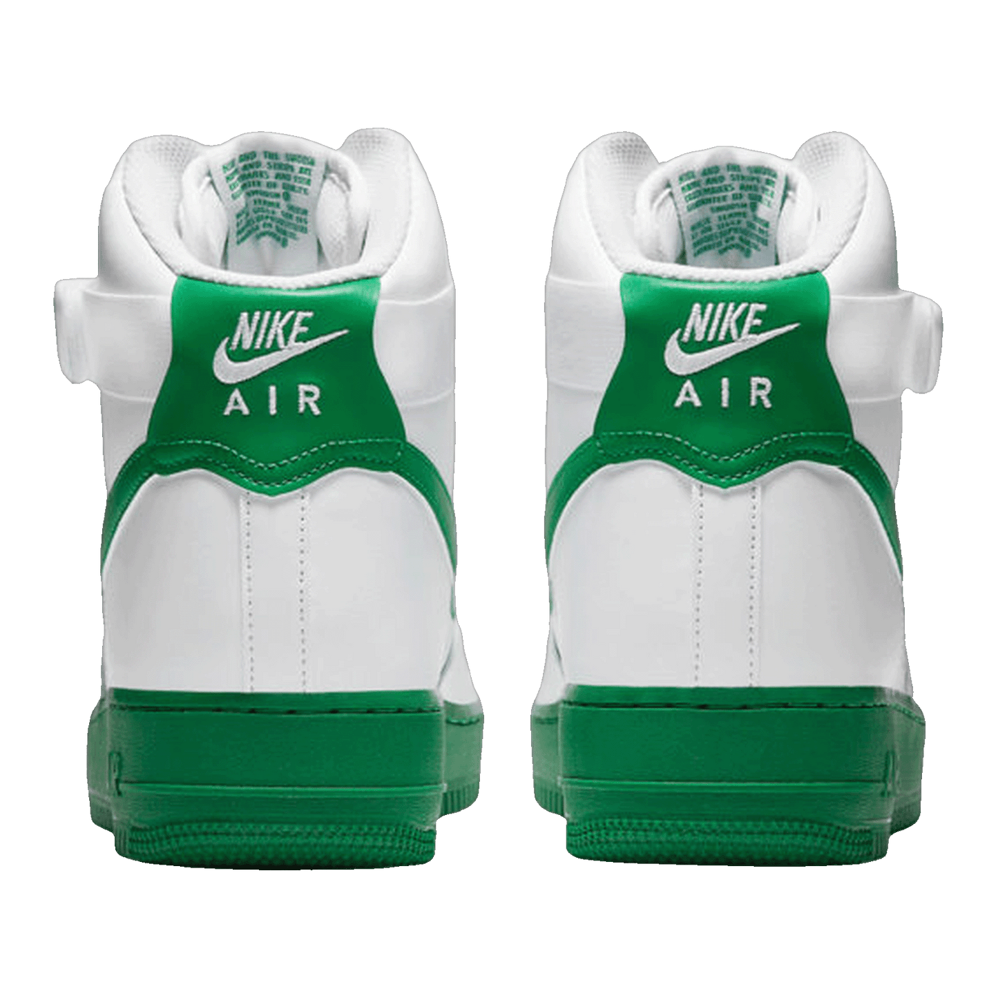 Nike Air Force 1 High White Green Midsole
