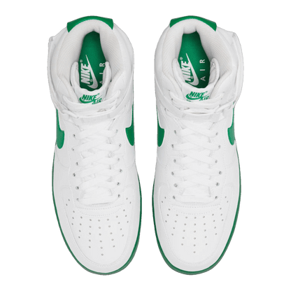 Nike Air Force 1 High White Green Midsole