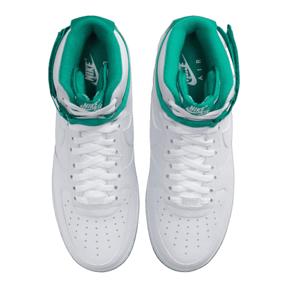 Nike Air Force 1 High White Neptune Green