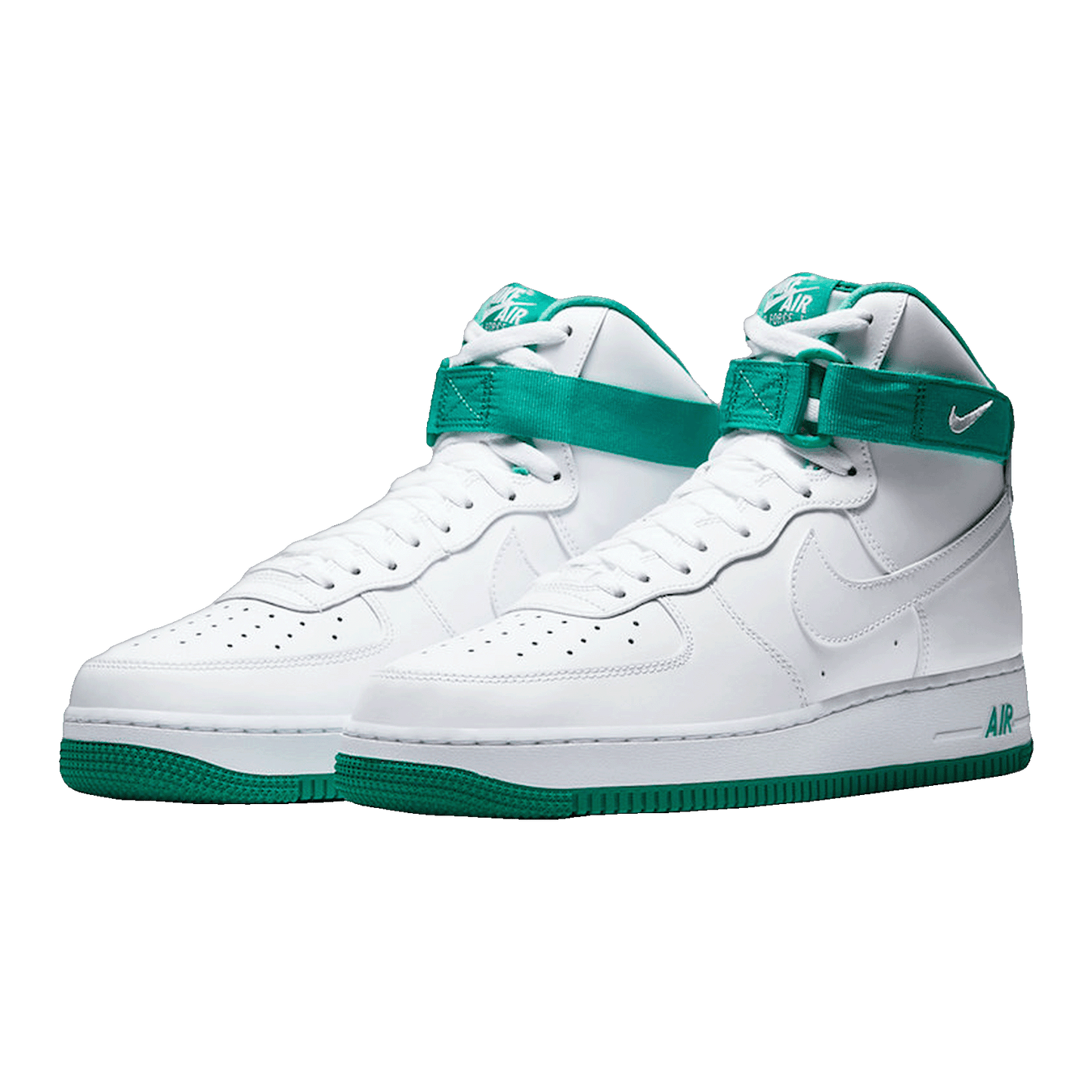Nike Air Force 1 High White Neptune Green