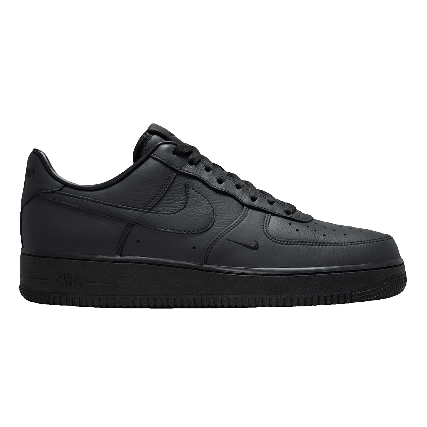Nike Air Force 1 Low .SWOOSH Dirty Triple Black