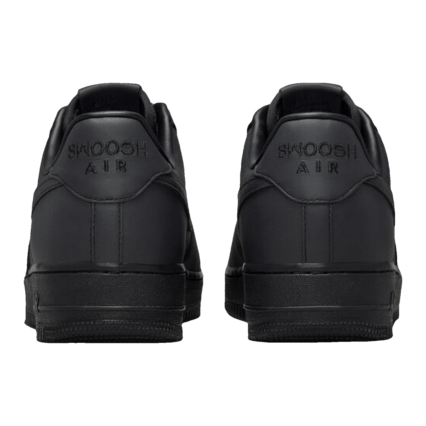 Nike Air Force 1 Low .SWOOSH Dirty Triple Black