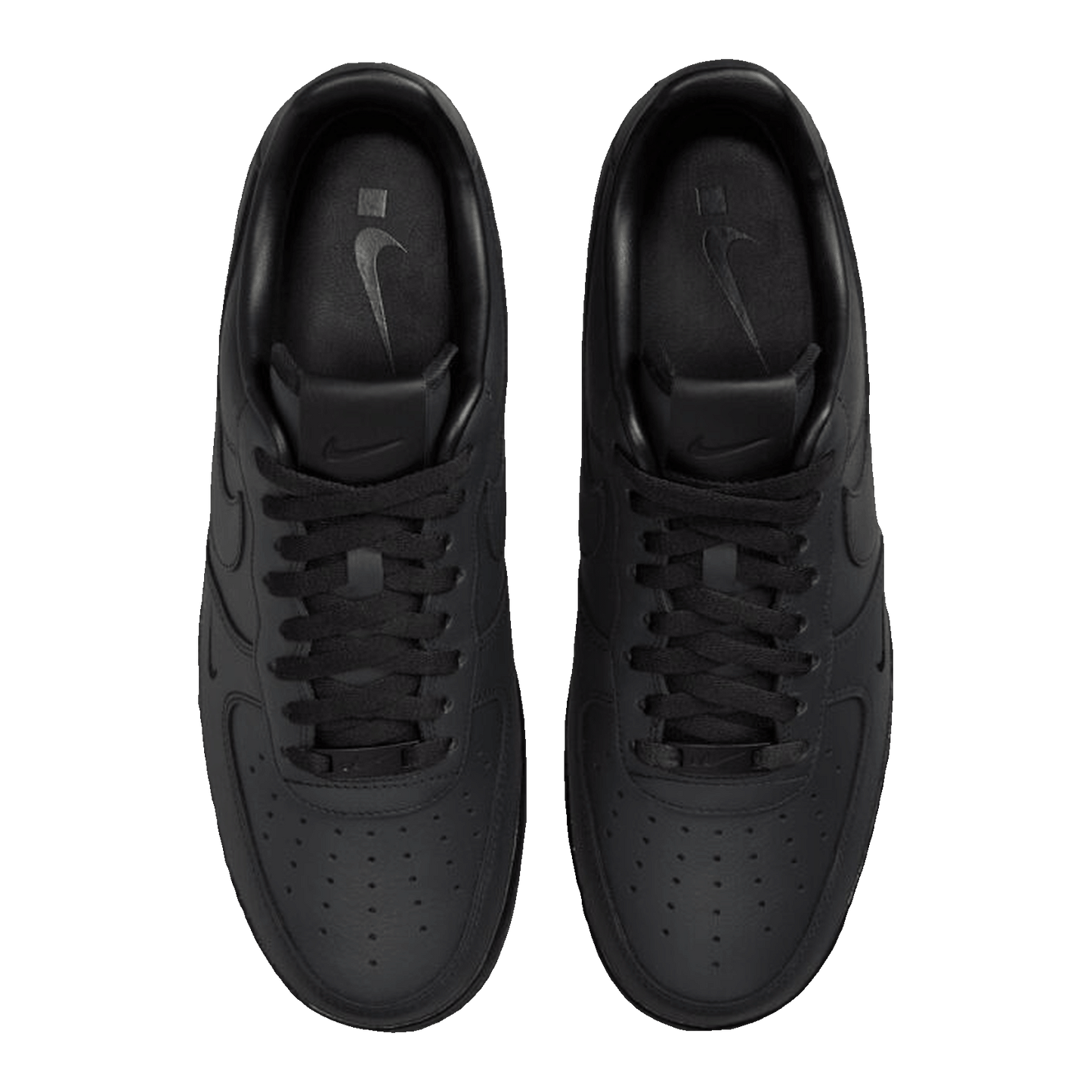 Nike Air Force 1 Low .SWOOSH Dirty Triple Black