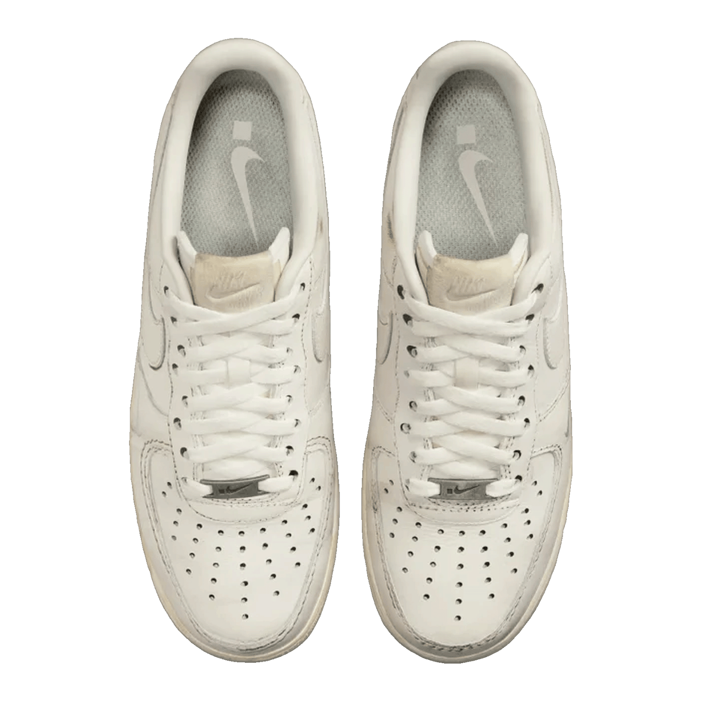 Nike Air Force 1 Low .SWOOSH Dirty Triple White