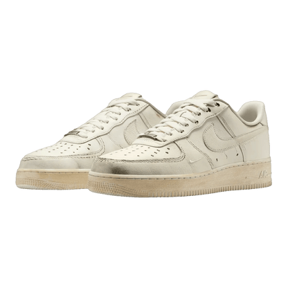 Nike Air Force 1 Low .SWOOSH Dirty Triple White