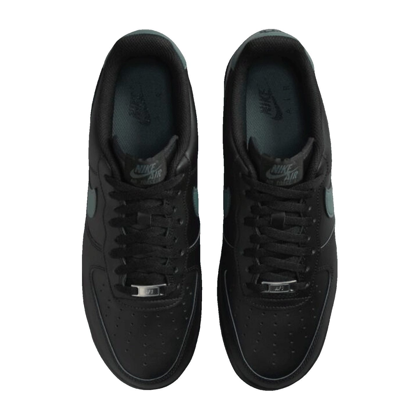 Nike Air Force 1 Low '07 Black Vintage Green Oben