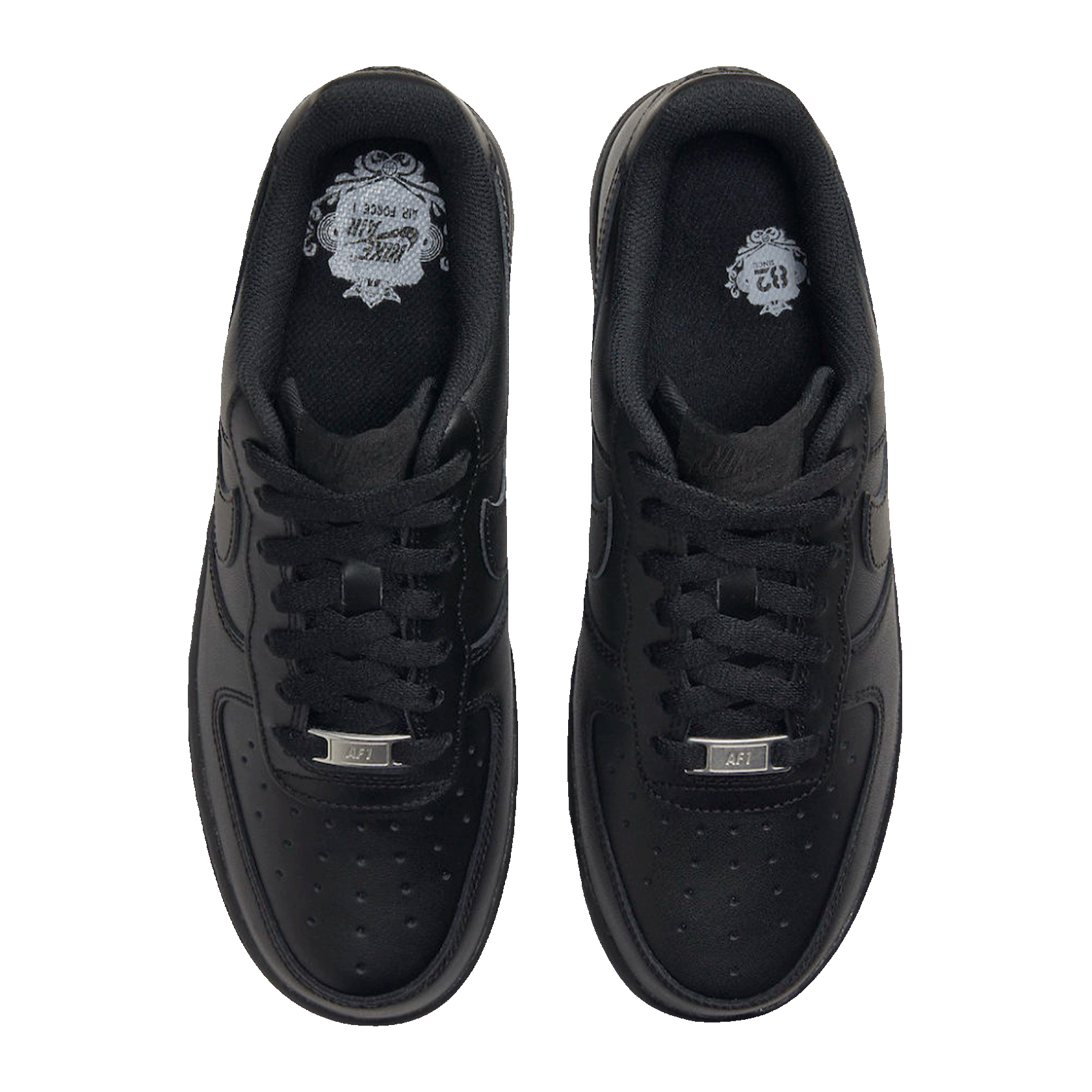 Nike Air Force 1 Low '07 Black (W) Oben