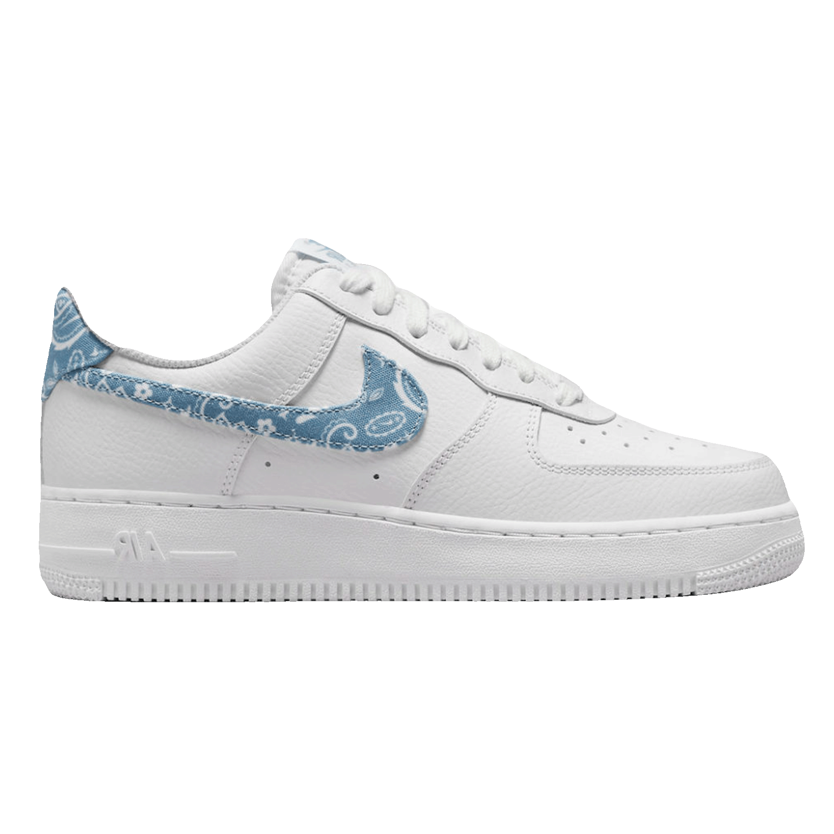 Nike Air Force 1 Low '07 Essential White Worn Blue Paisley (W)