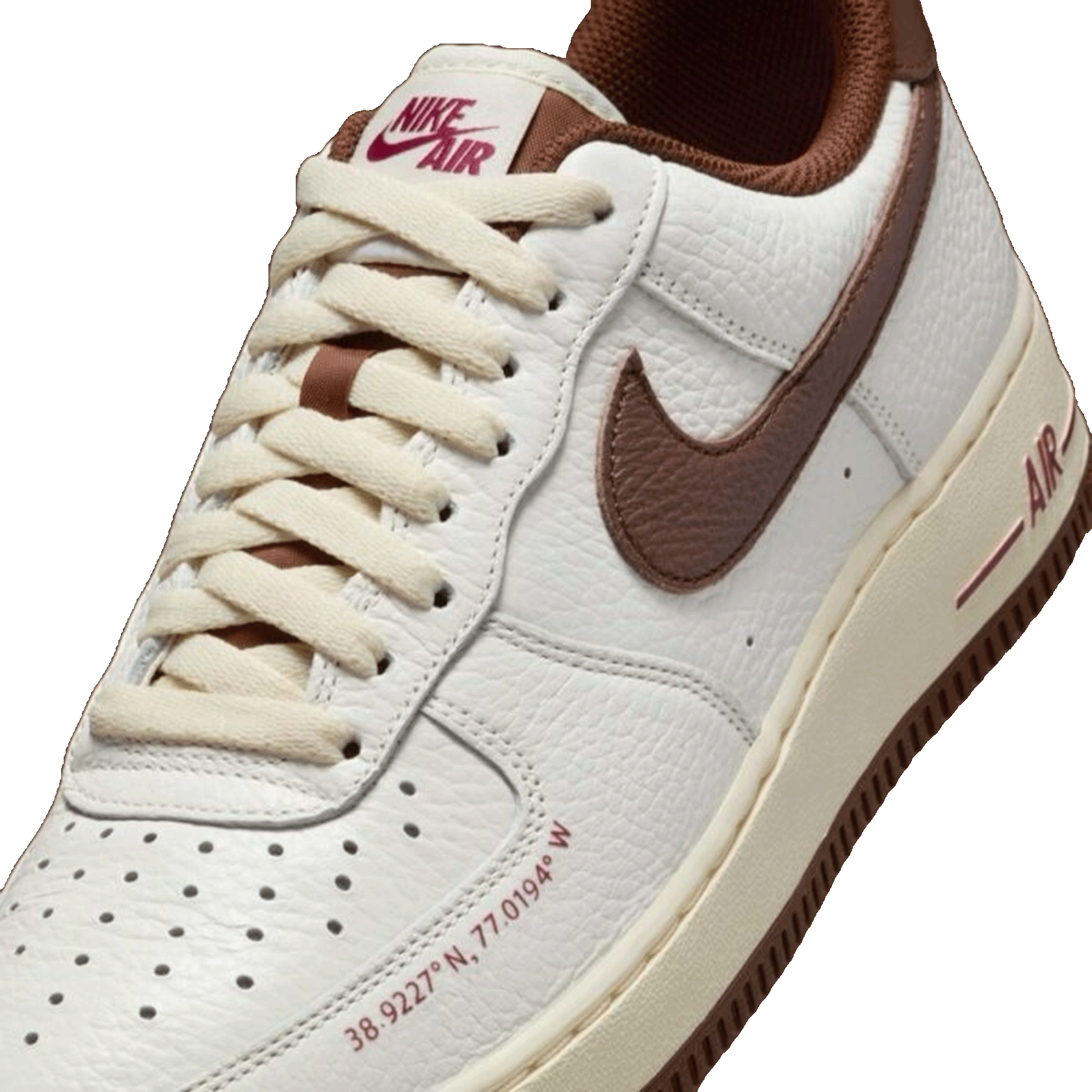 Nike Air Force 1 Low '07 Howard University Yardrunners Toe