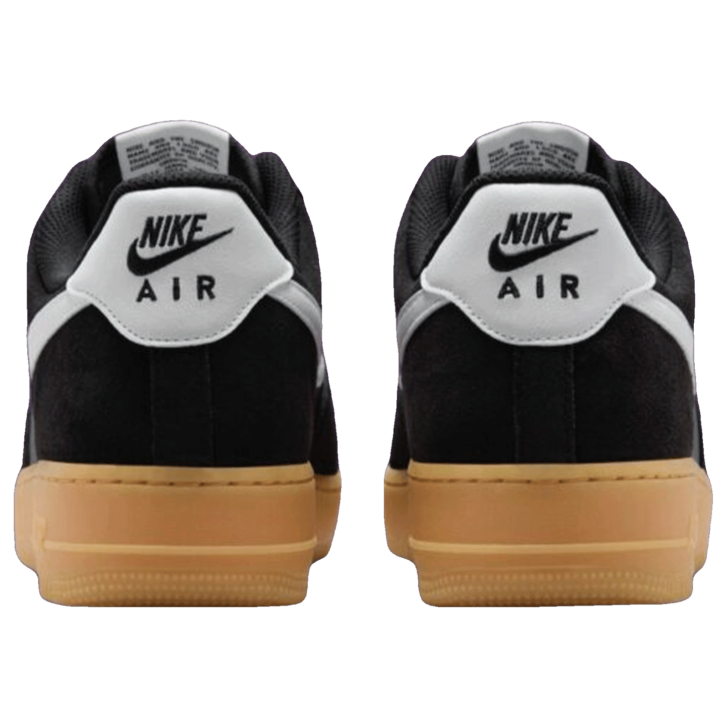 Nike Air Force 1 Low '07 LV8 Black Summit White Gum Back
