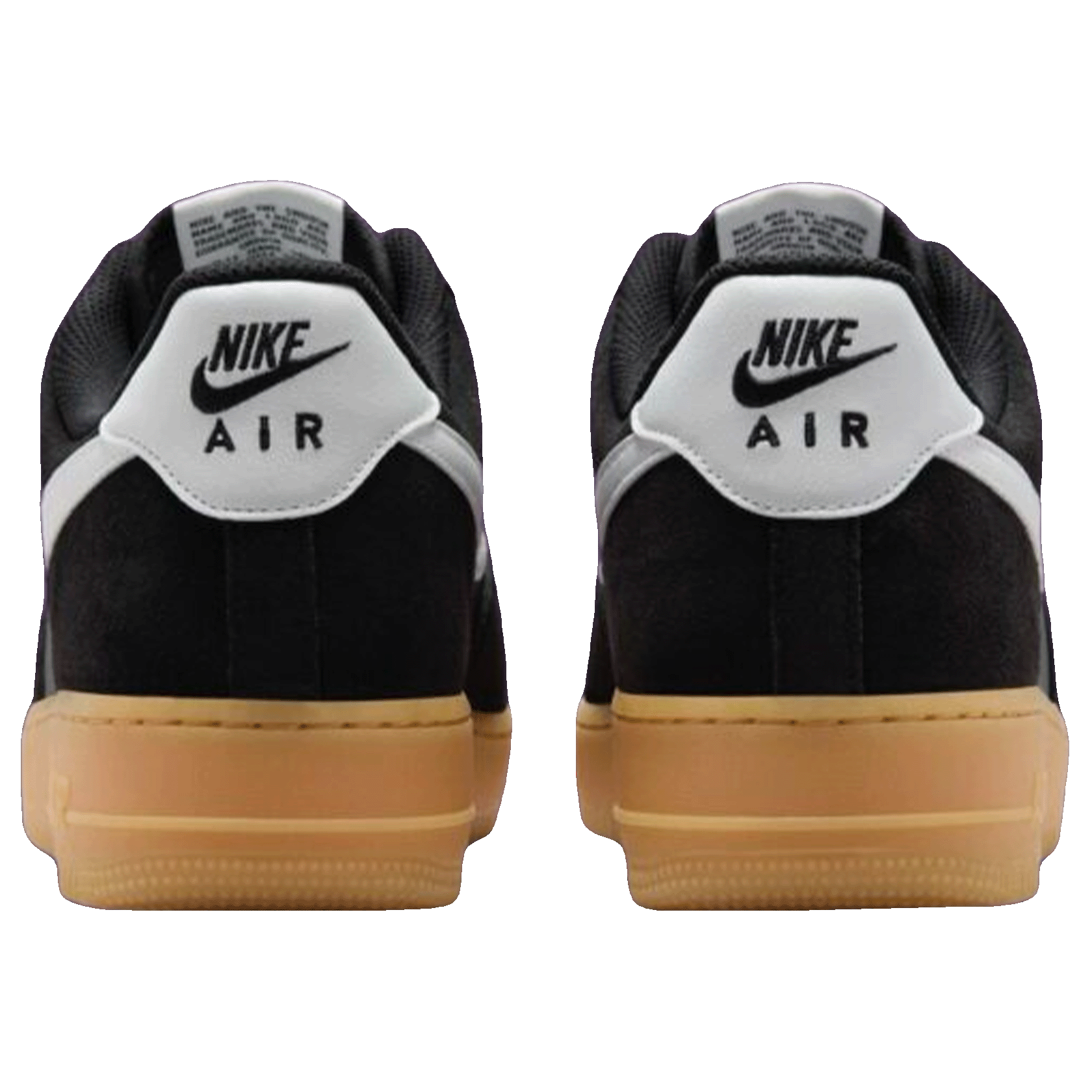 Nike Air Force 1 Low '07 LV8 Black Summit White Gum Back