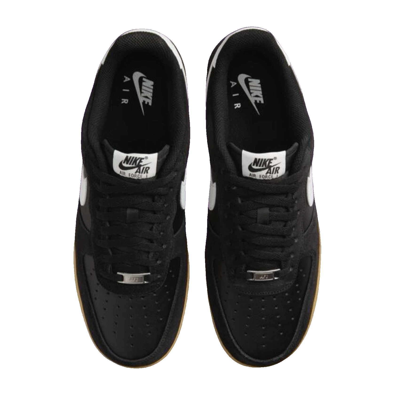 Nike Air Force 1 Low '07 LV8 Black Summit White Gum Oben