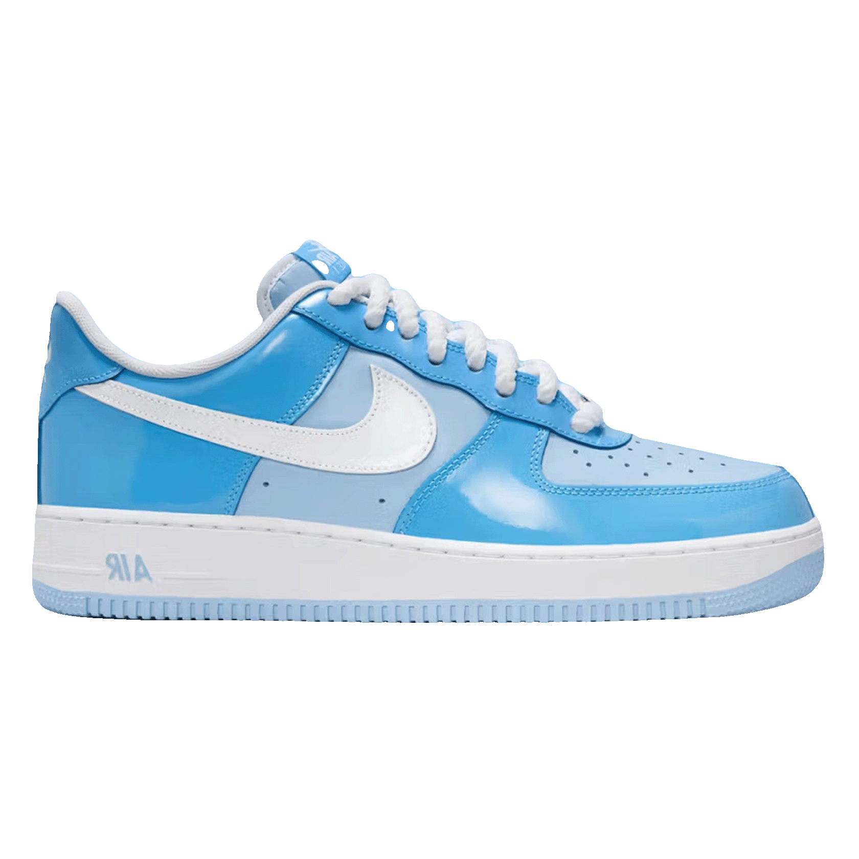 Nike Air Force 1 Low '07 LV8 Phychic Blue White Patent