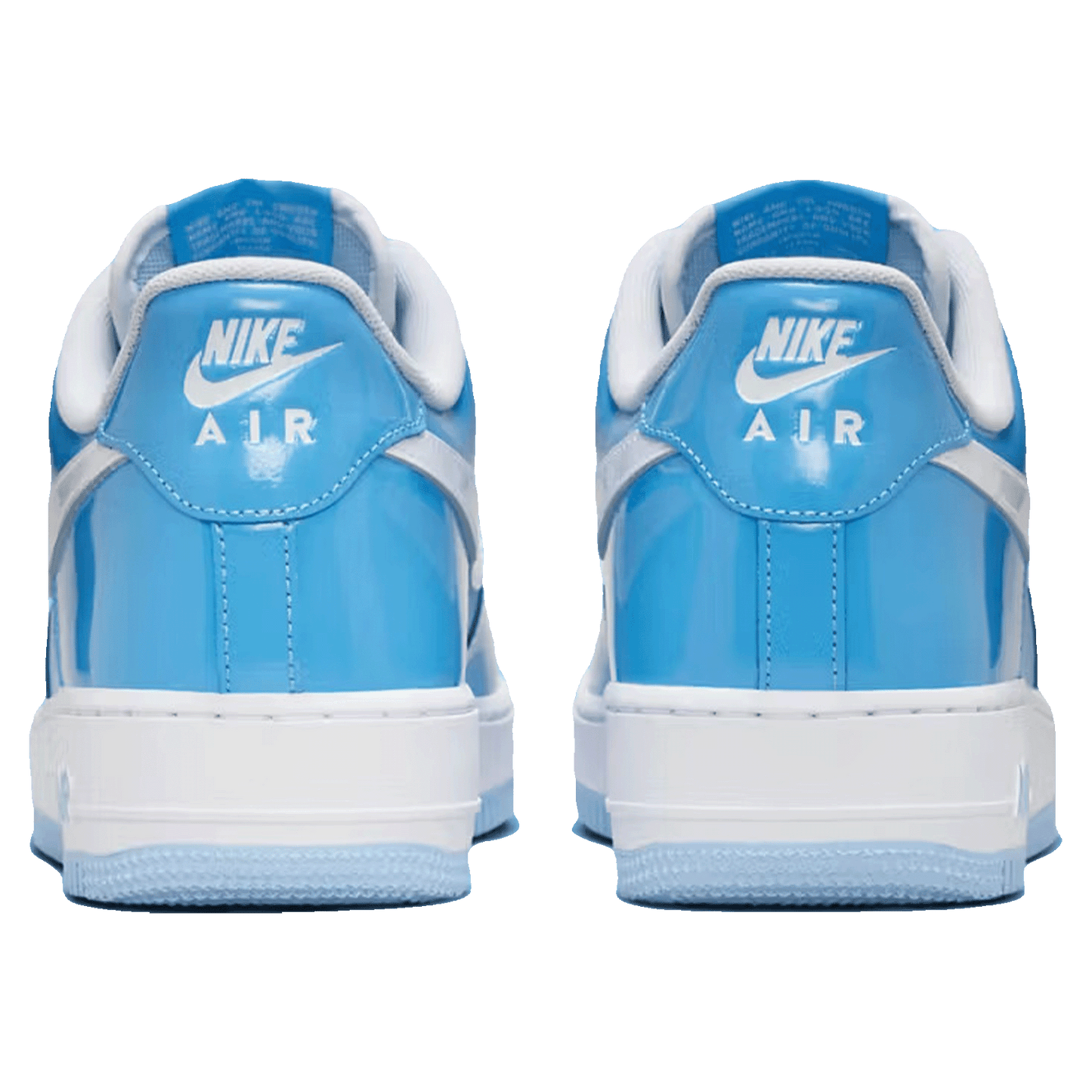 Nike Air Force 1 Low '07 LV8 Phychic Blue White Patent Back
