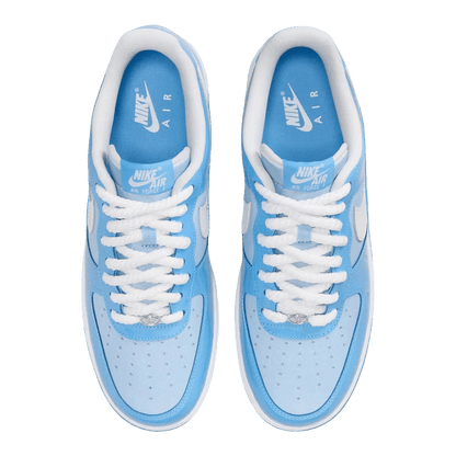 Nike Air Force 1 Low '07 LV8 Phychic Blue White Patent Oben