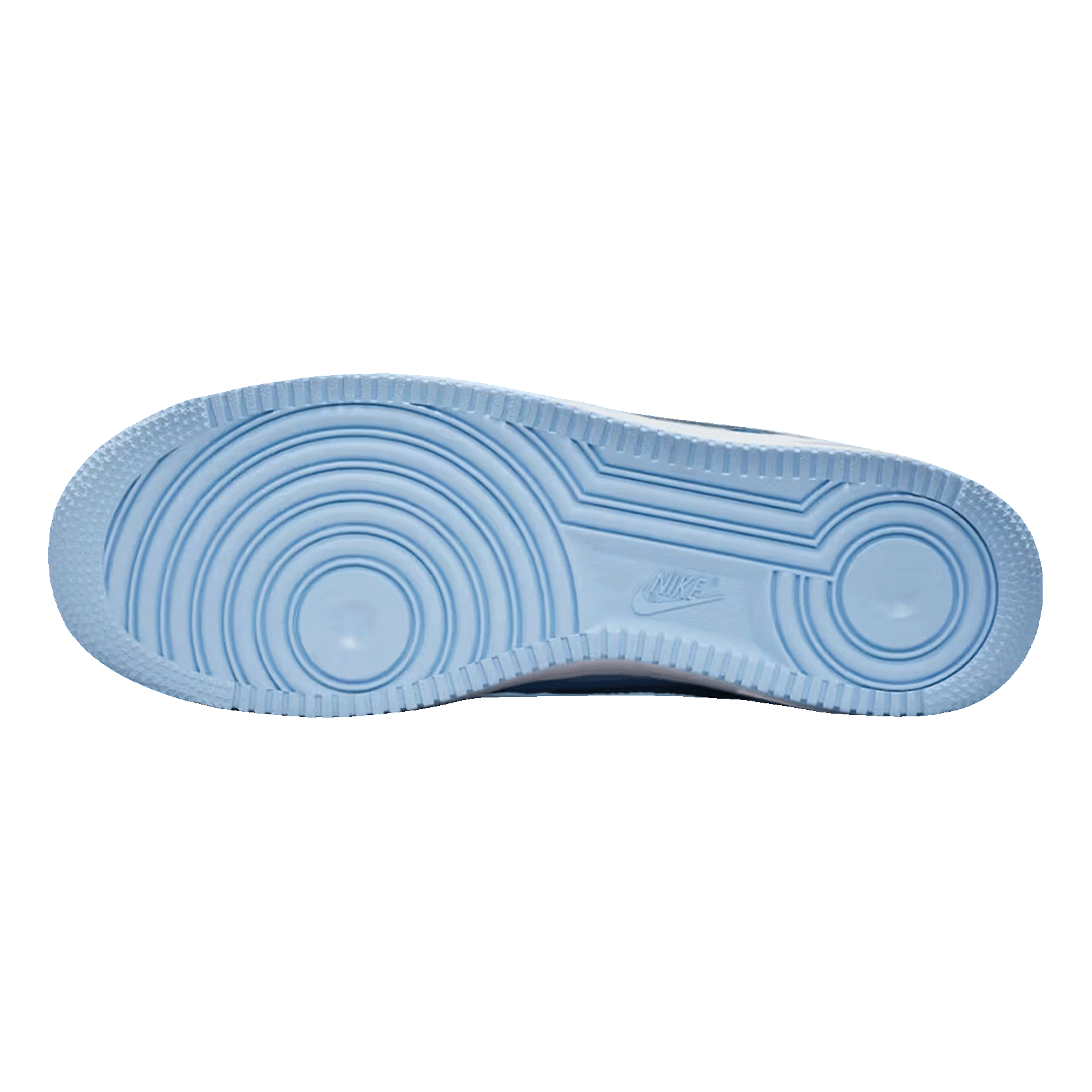 Nike Air Force 1 Low '07 LV8 Phychic Blue White Patent Sohle
