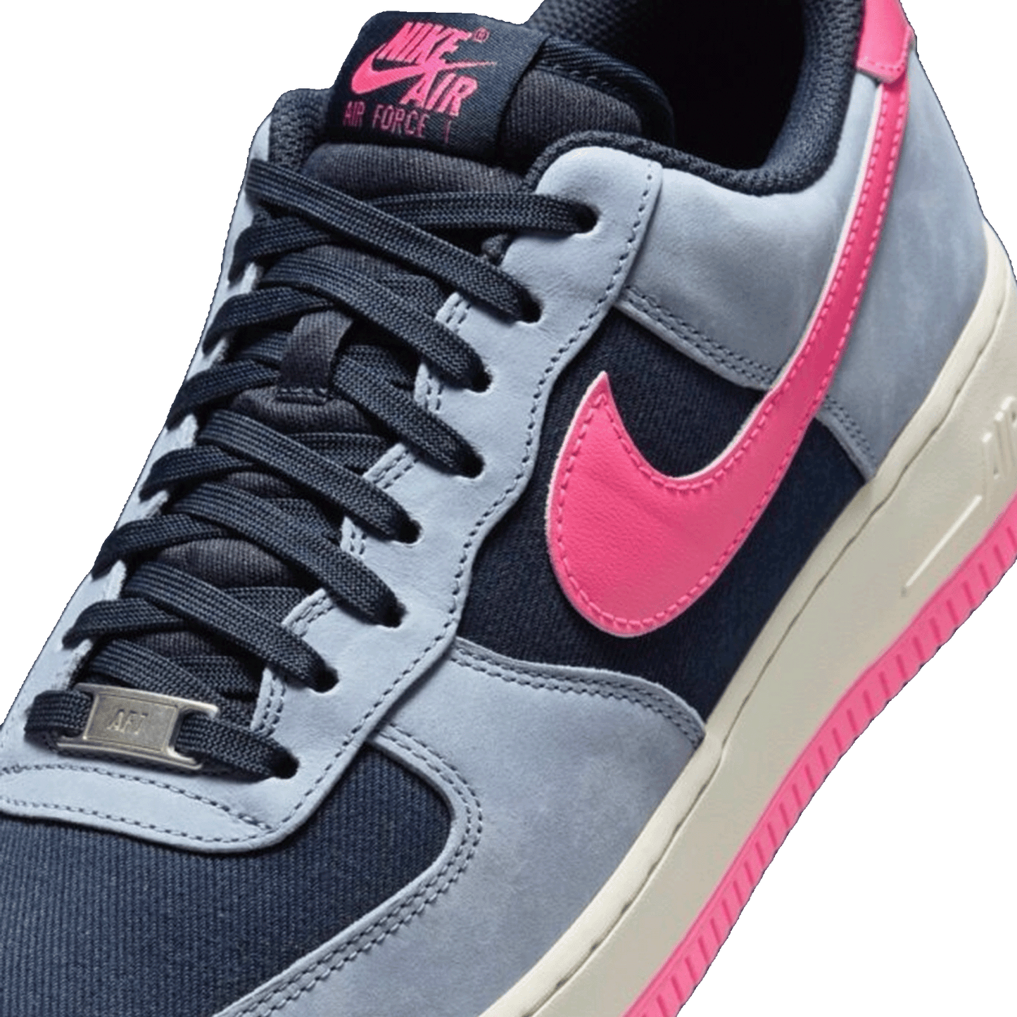 Nike Air Force 1 Low '07 LX Dark Obsidian Ashen Slate Tongue