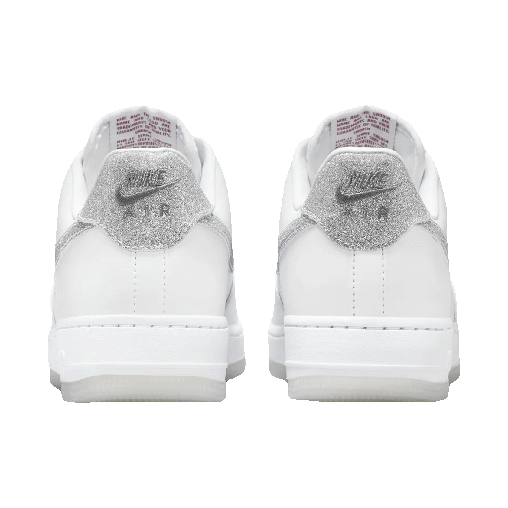 Nike Air Force 1 Low '07 LX Glitter Swoosh White (W) Back