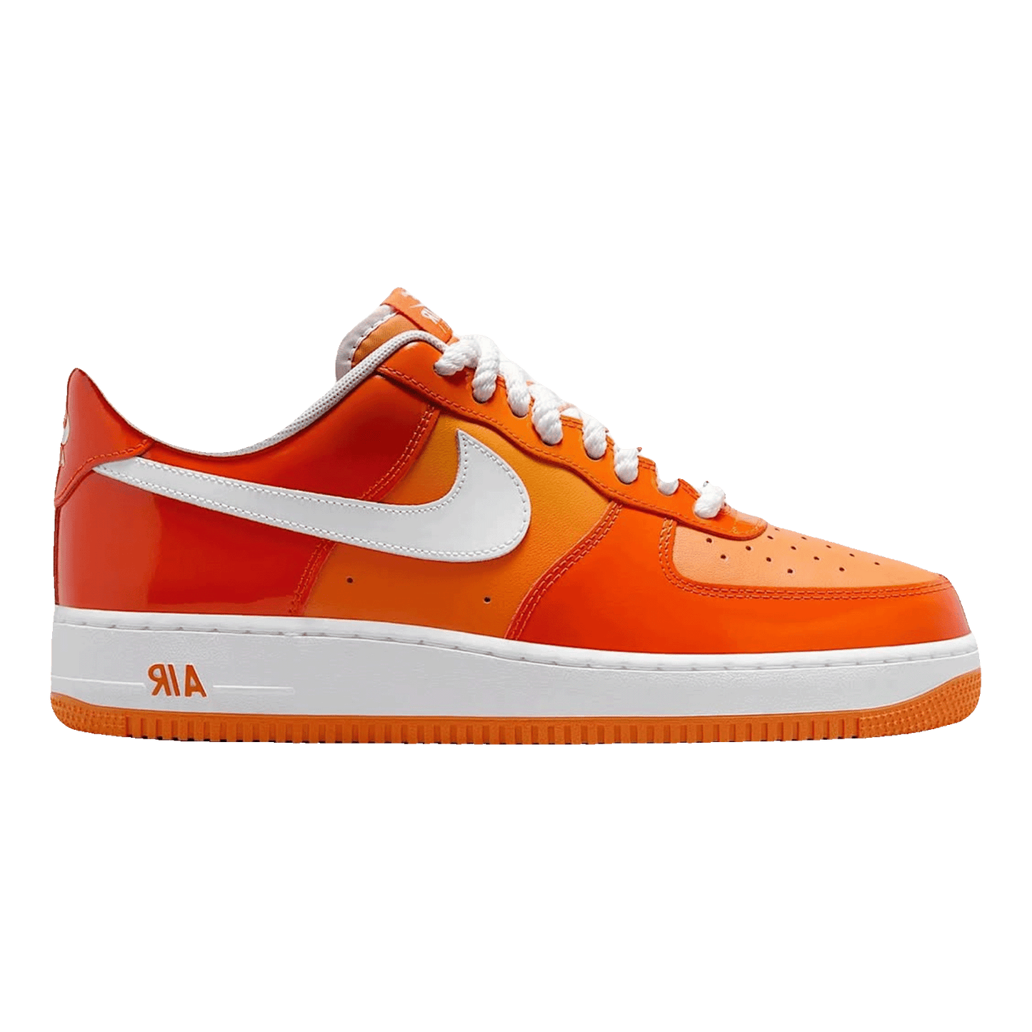 Nike Air Force 1 Low '07 Orange White Patent