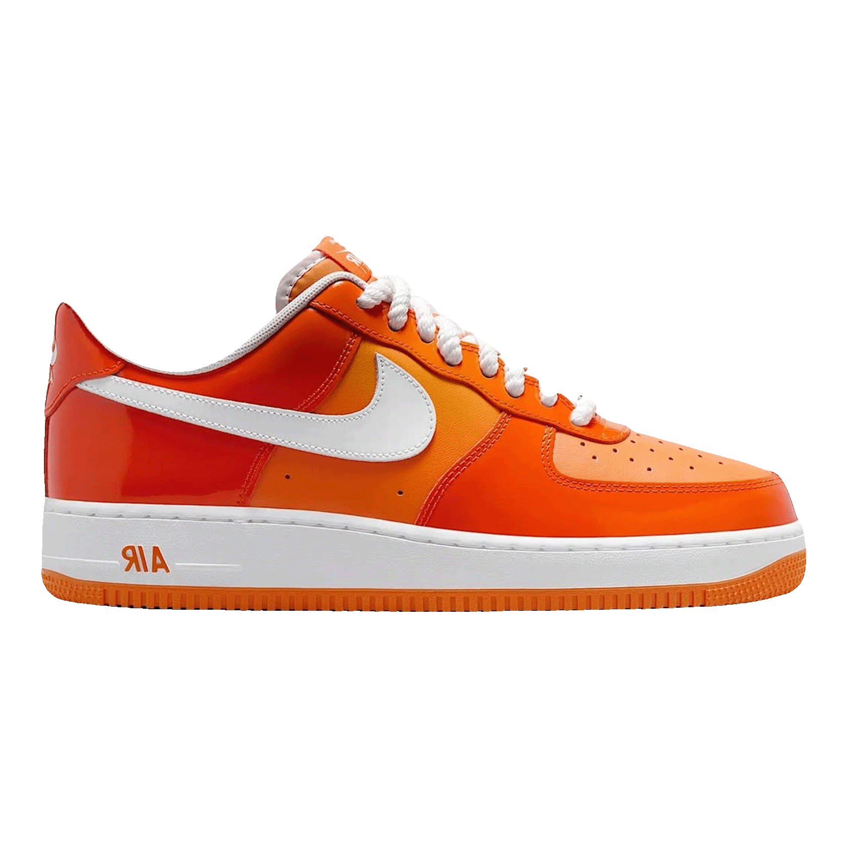 Nike Air Force 1 Low '07 Orange White Patent