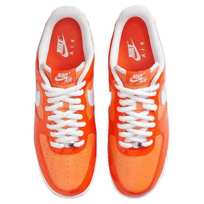 Nike Air Force 1 Low '07 Orange White Patent Oben