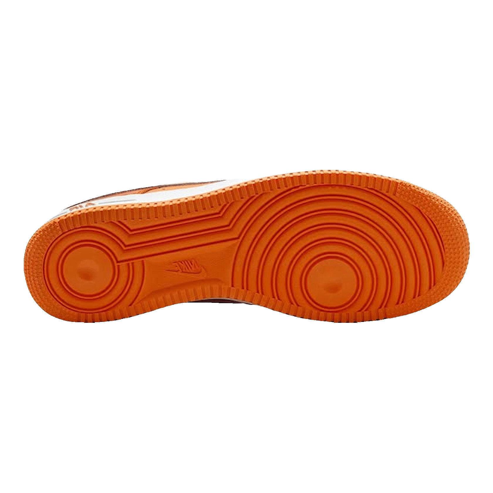 Nike Air Force 1 Low '07 Orange White Patent Sohle