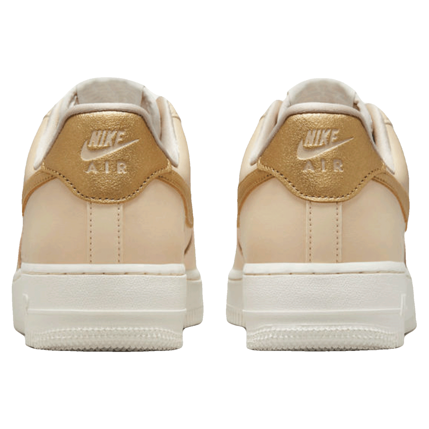 Nike Air Force 1 Low '07 Sanddrift Metallic Gold (W) Back