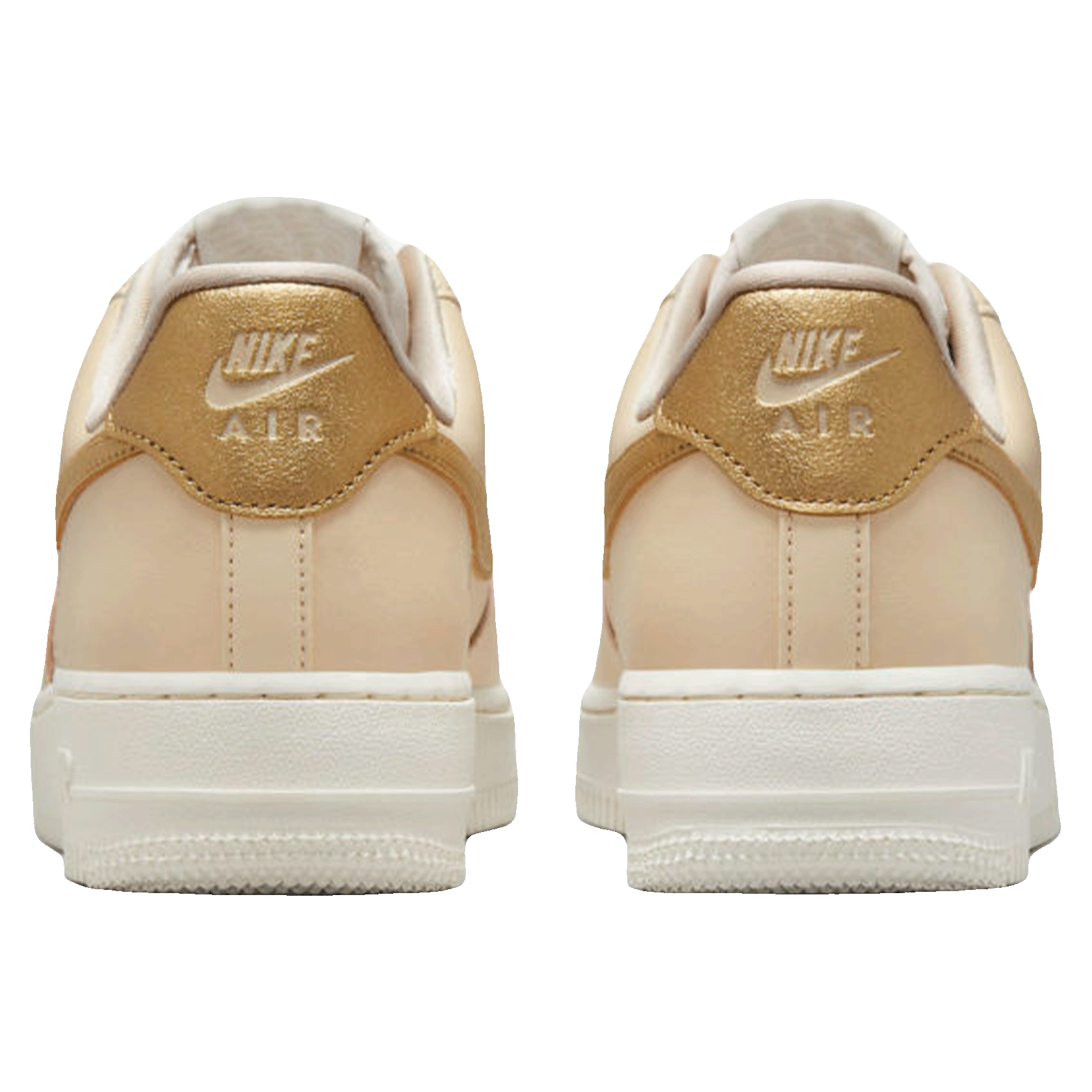 Nike Air Force 1 Low '07 Sanddrift Metallic Gold (W) Back