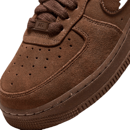 Nike Air Force 1 Low '07 Suede Cacao Wow (W) Toe