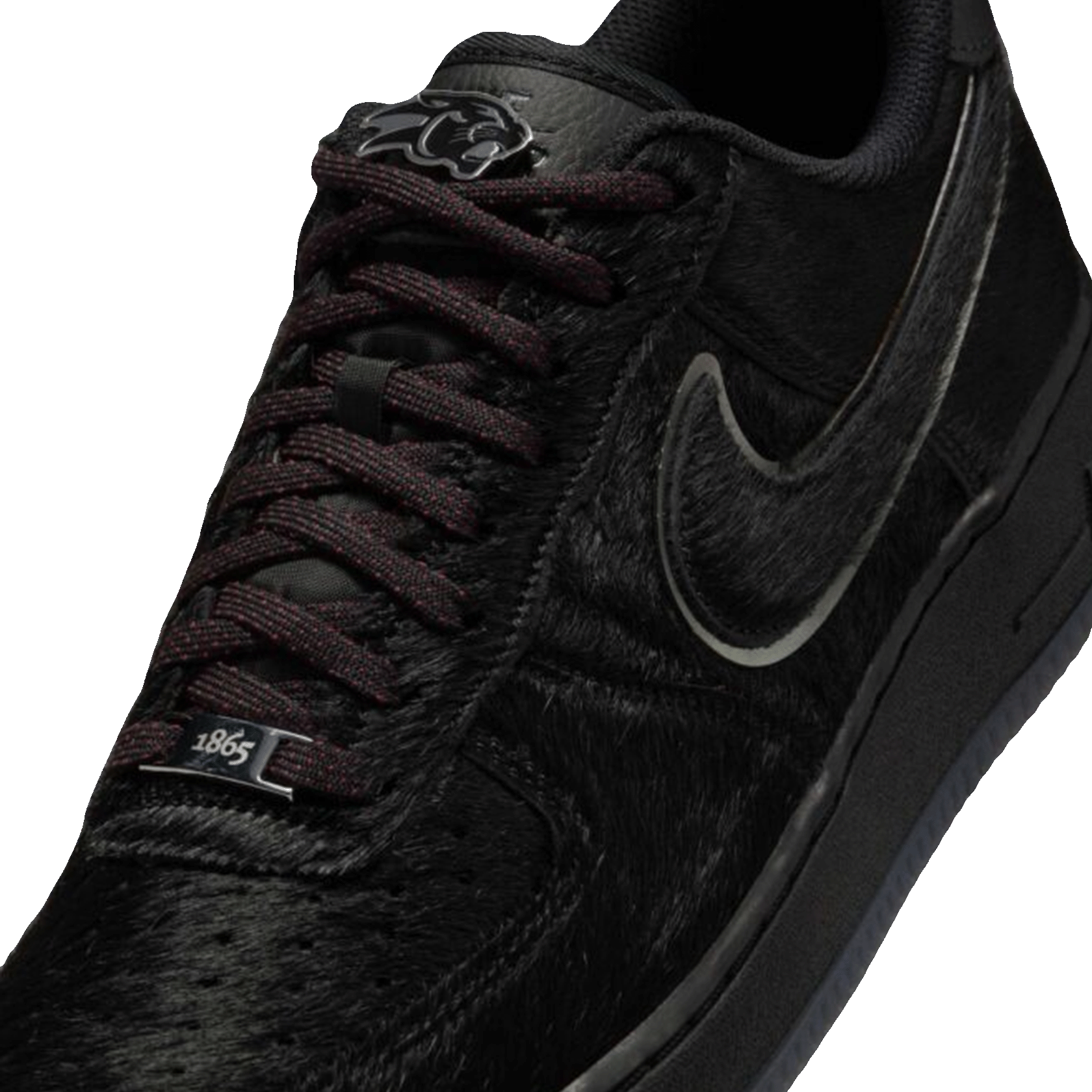 Nike Air Force 1 Low '07 Virginia Union University Yardrunners Tongue