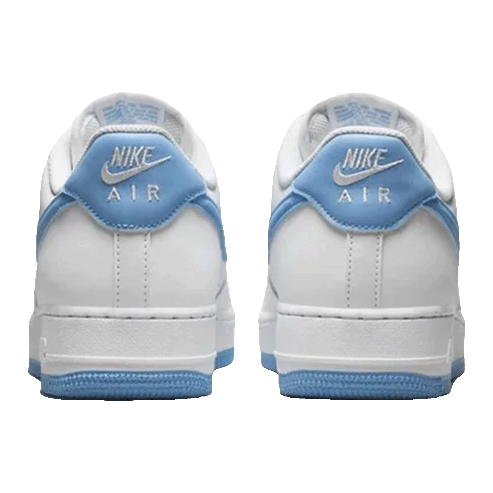 Nike Air Force 1 Low '07 White Aquarius Blue Back