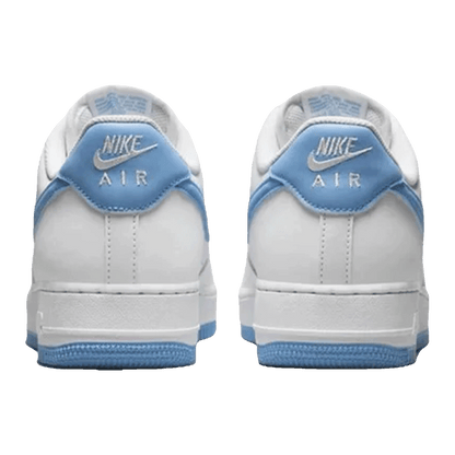 Nike Air Force 1 Low '07 White Aquarius Blue Back