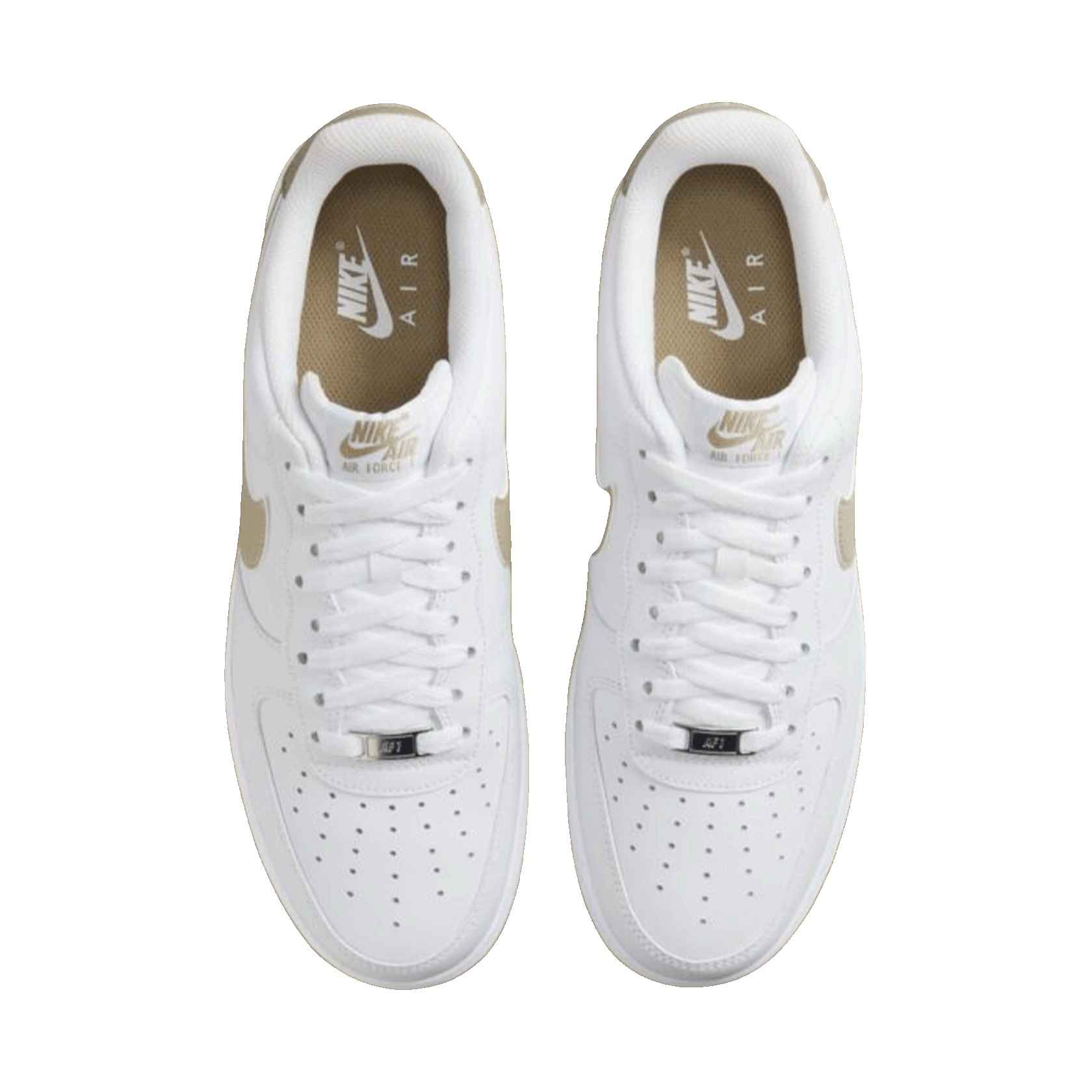 Nike Air Force 1 Low '07 White Neutral Olive Oben