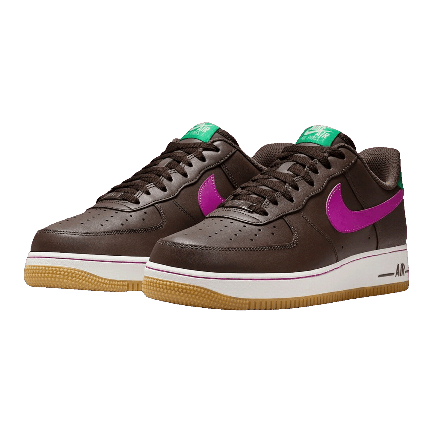 Nike Air Force 1 Low '07 Baroque Brown Vivid Purple