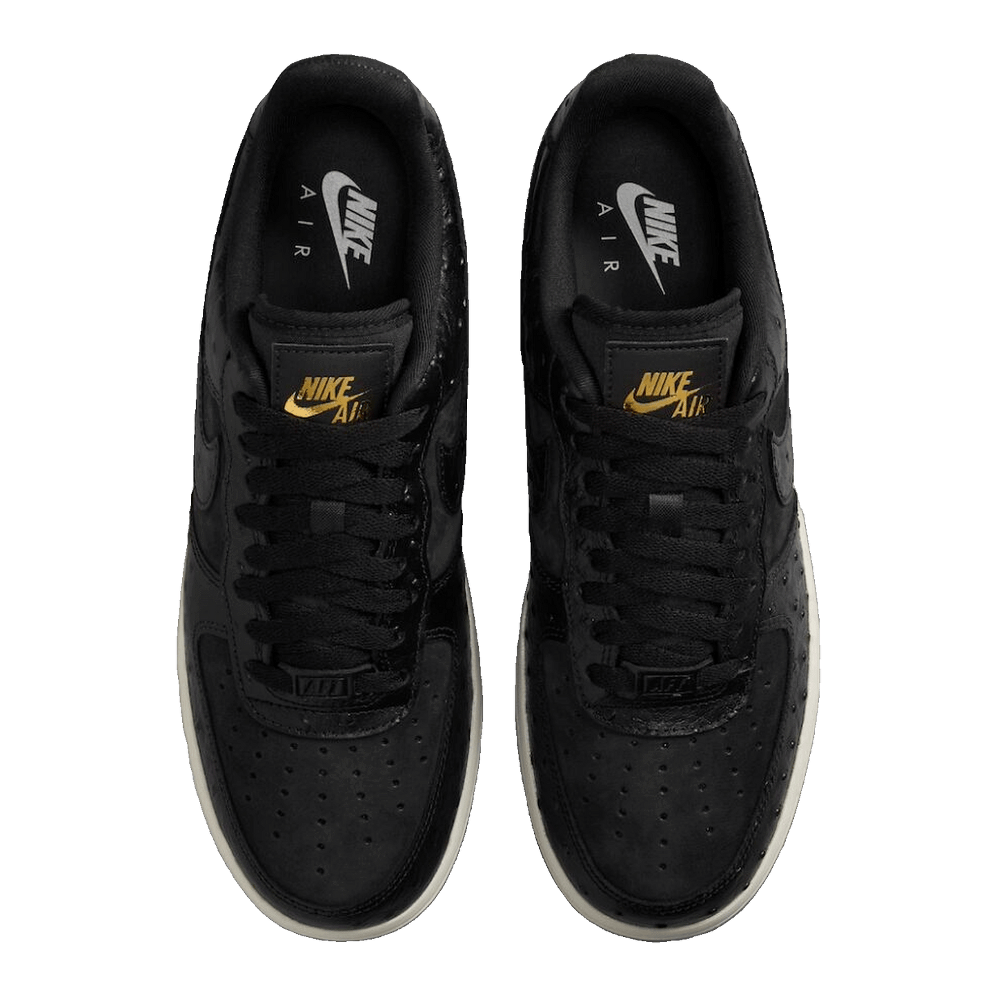 Nike Air Force 1 Low '07 Black Ostrich Gum (W)