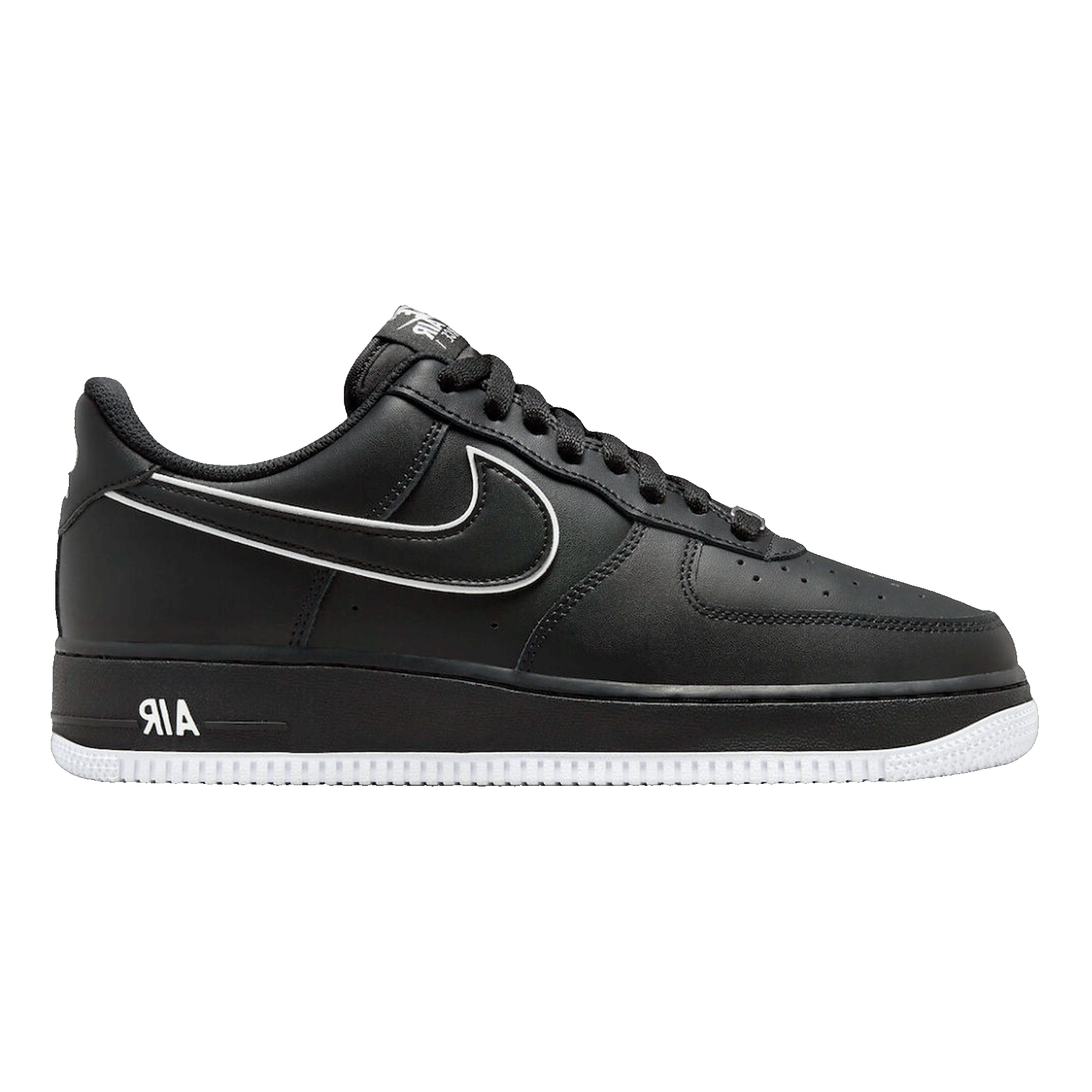 Nike Air Force 1 Low Crater Flyknit Black White Melange Sohle