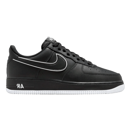 Nike Air Force 1 Low Crater Flyknit Black White Melange Sohle