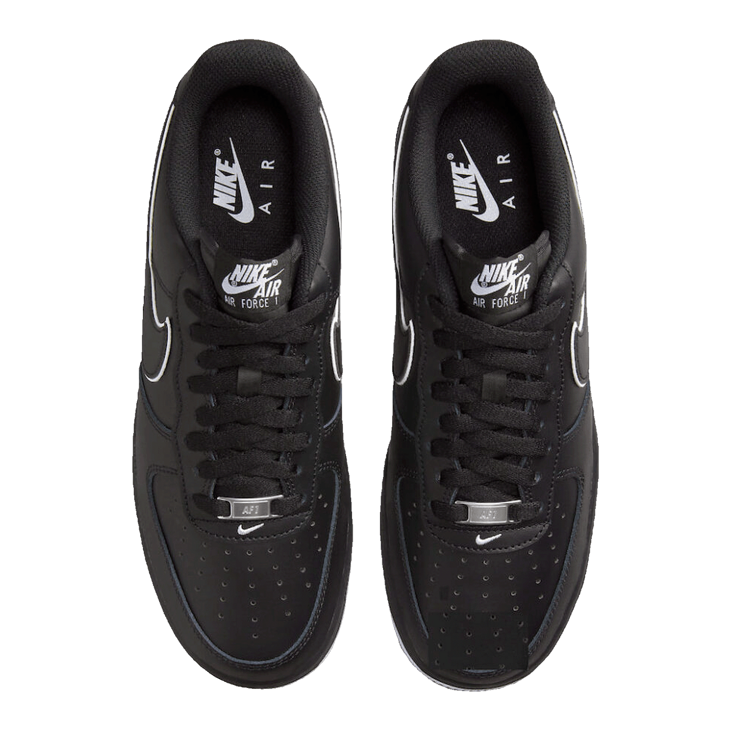 Nike Air Force 1 Low '07 Black White Sole (2023)