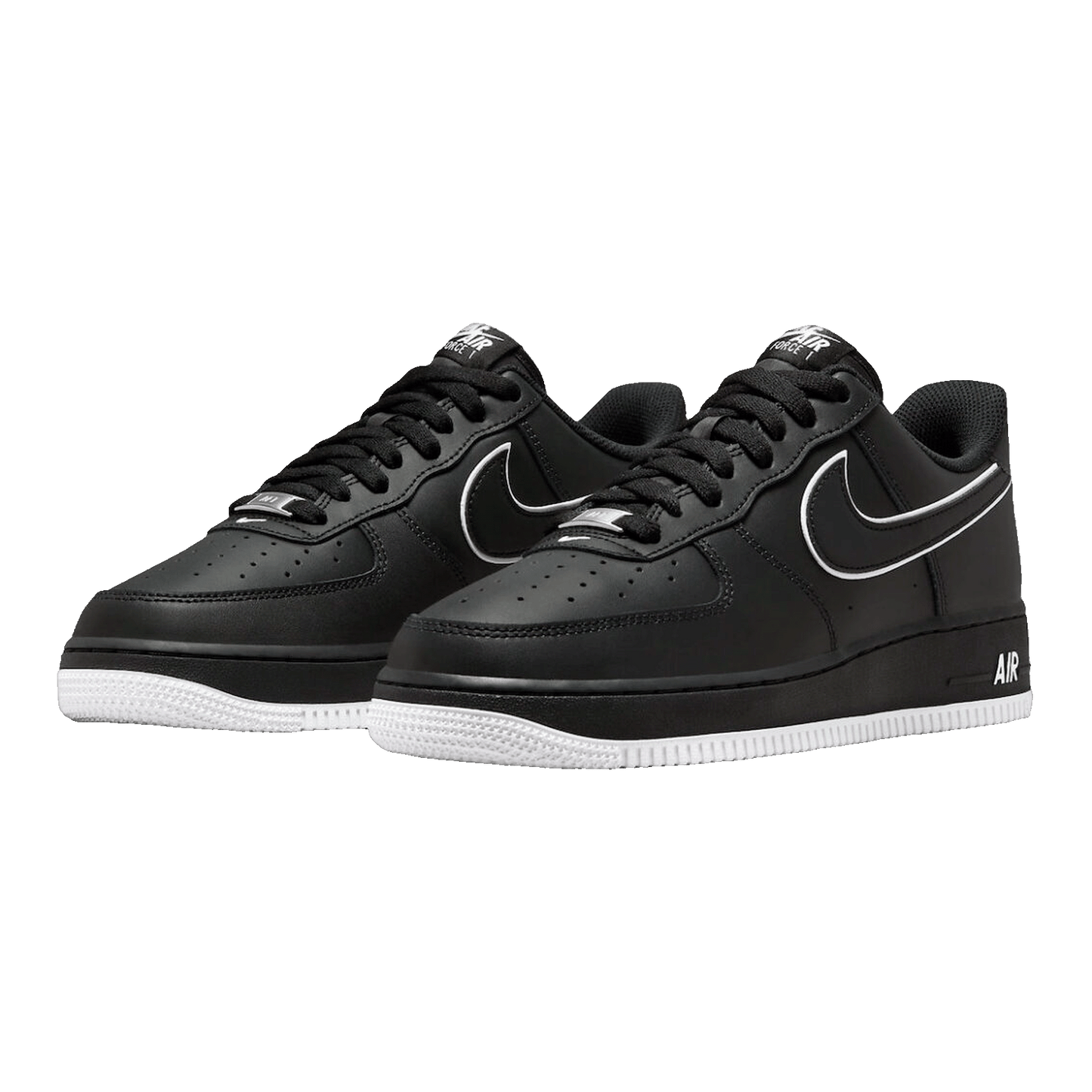 Nike Air Force 1 Low '07 Black White Sole (2023)