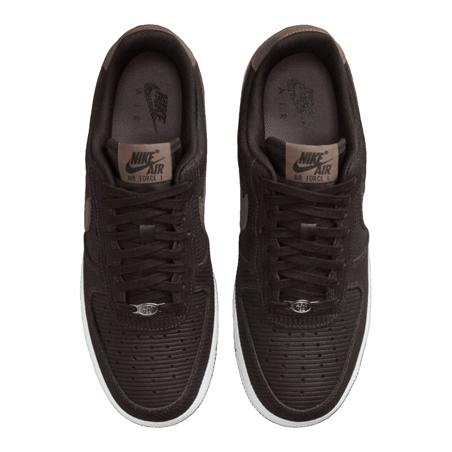 Nike Air Force 1 Low '07 Corduroy Velvet Brown (W) Oben