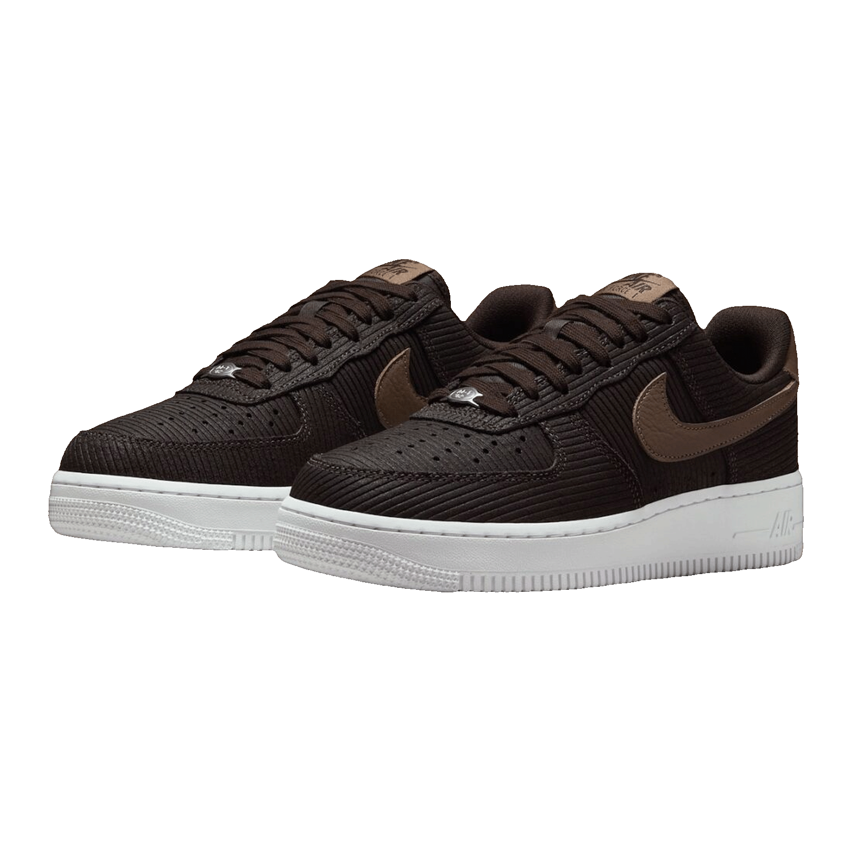 Nike Air Force 1 Low '07 Corduroy Velvet Brown (W) Side