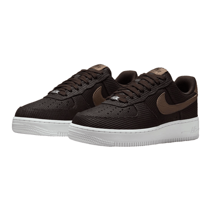 Nike Air Force 1 Low '07 Corduroy Velvet Brown (W) Side