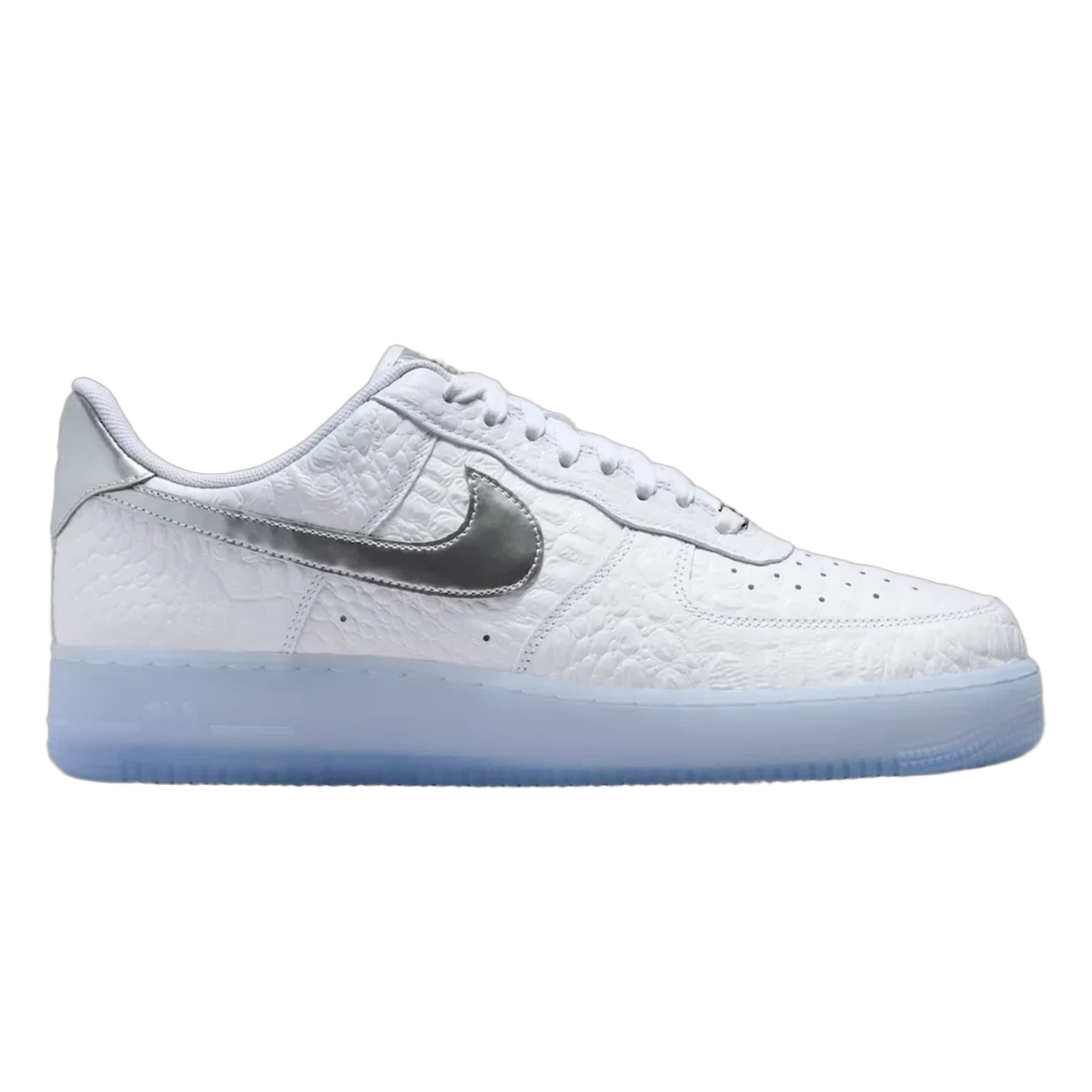 Nike Air Force 1 Low '07 Crocodile White Blue Tint IR1981-100
