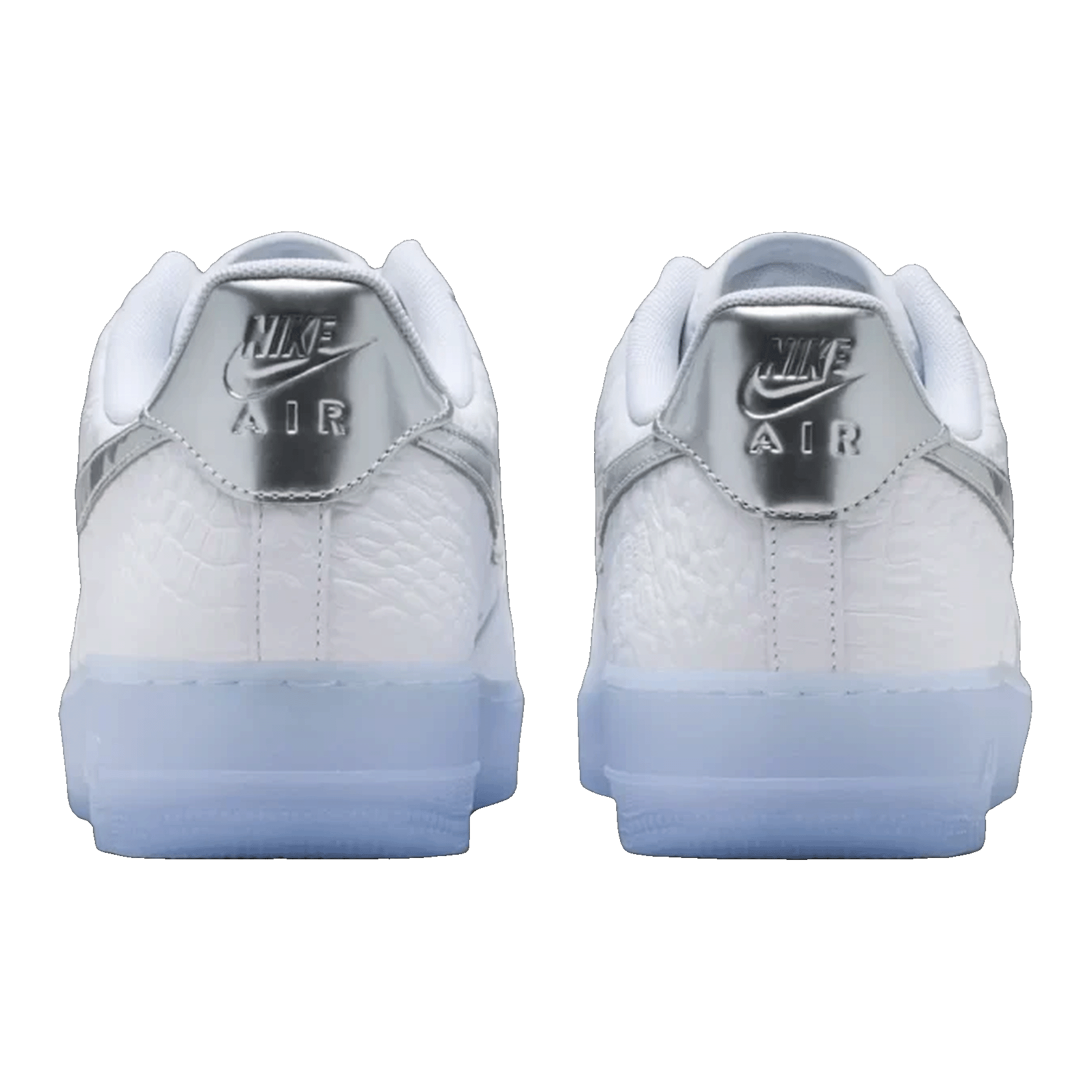 Nike Air Force 1 Low '07 Crocodile White Blue Tint Back IR1981-100