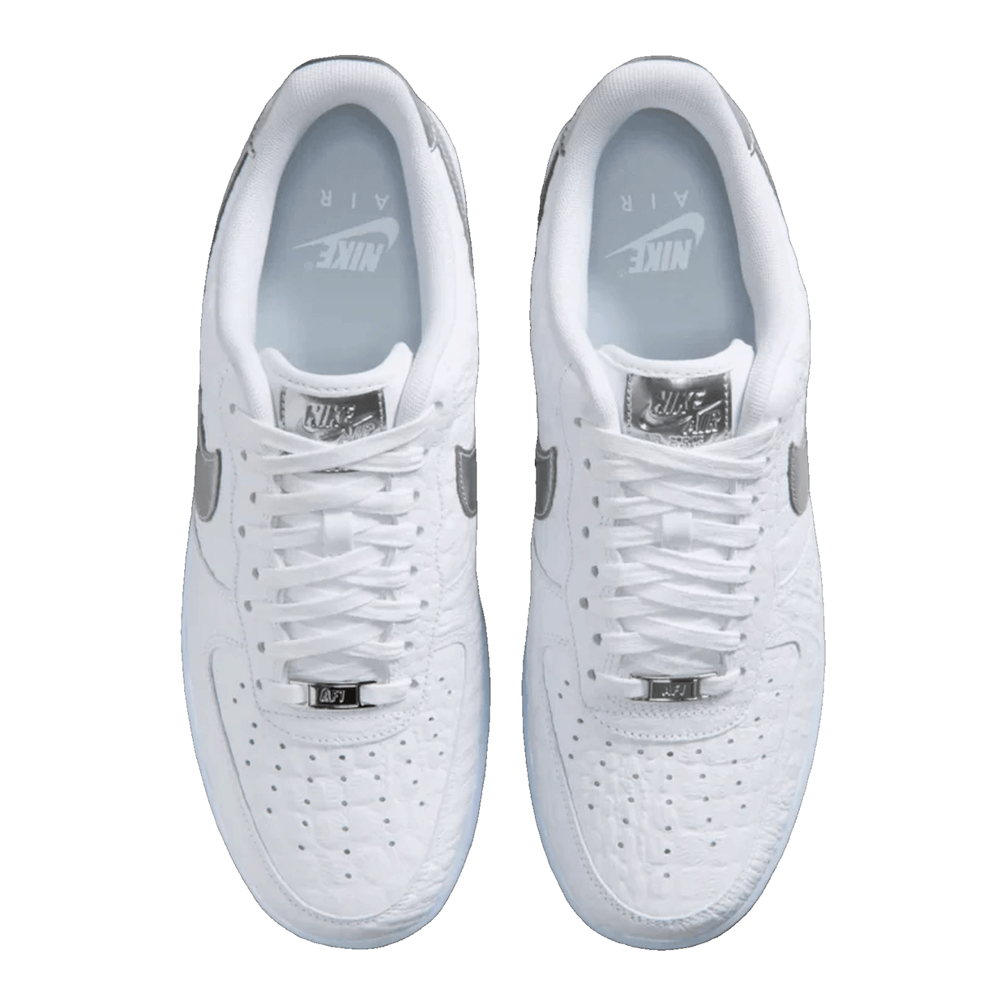 Nike Air Force 1 Low '07 Crocodile White Blue Tint Oben IR1981-100