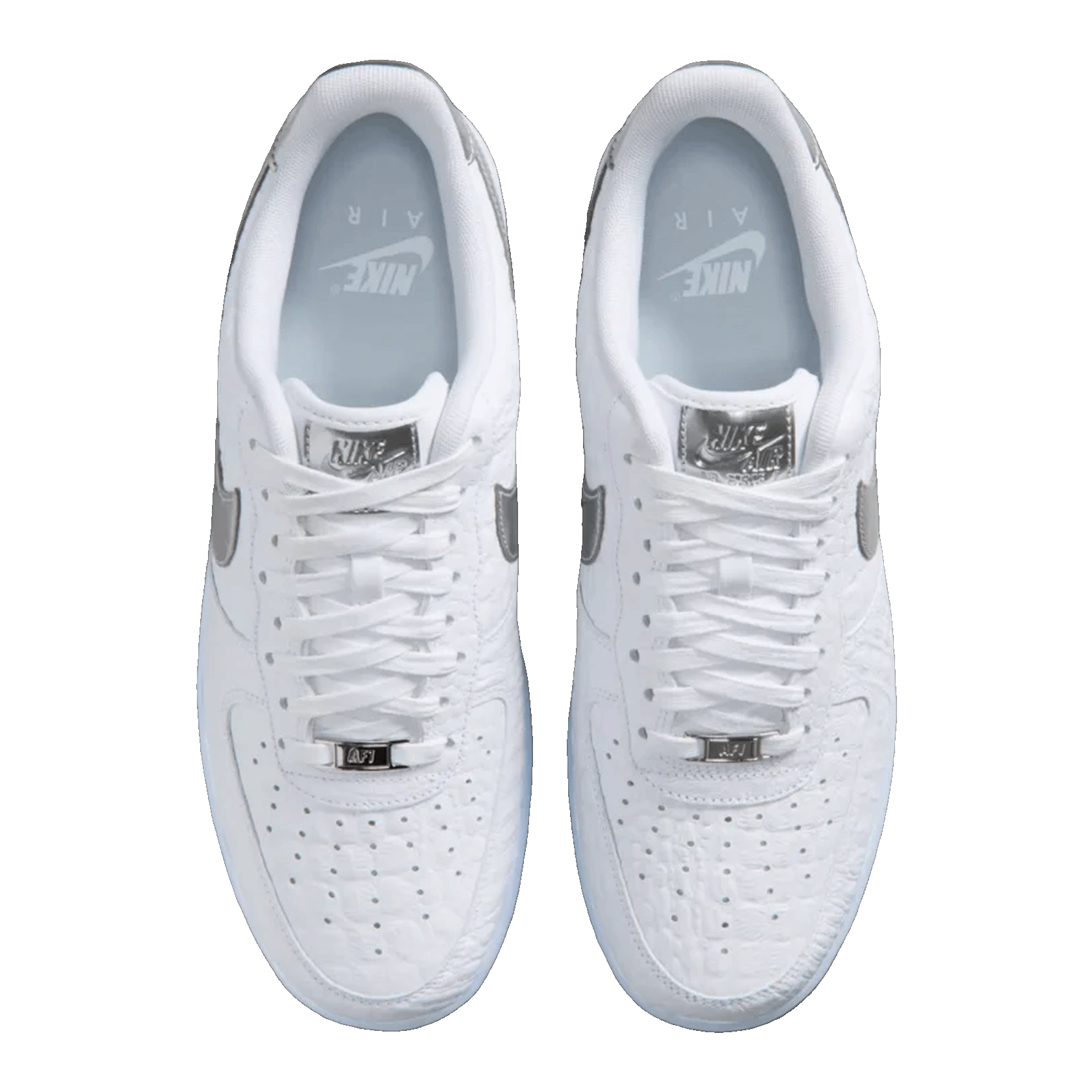Nike Air Force 1 Low '07 Crocodile White Blue Tint Oben IR1981-100