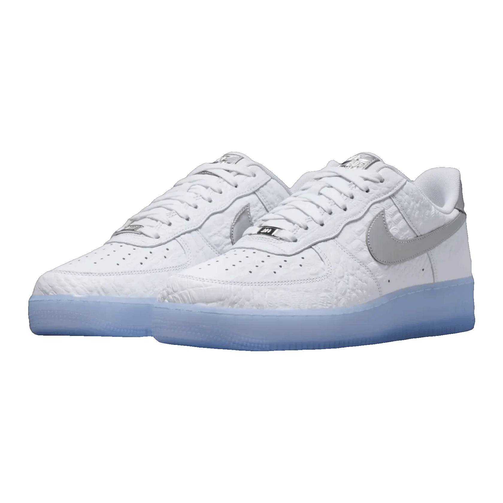 Nike Air Force 1 Low '07 Crocodile White Blue Tint Side IR1981-100