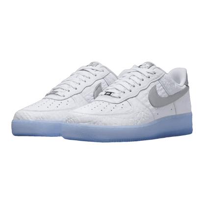 Nike Air Force 1 Low '07 Crocodile White Blue Tint Side IR1981-100